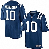 Nike Men & Women & Youth Colts #10 Donte Moncrief Blue Team Color Game Jersey,baseball caps,new era cap wholesale,wholesale hats